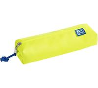 Favorit Trousse Ronde Porte - Stylo Moyen, 1 Compartiment À Fermeture Éclair, 7 X 21 L X H4 Cm, Jaune Néon