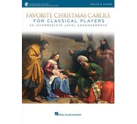 Favorite Christmas Carols For Classical Players - Cello And Piano (Book/Online Audio)