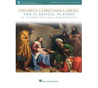 Favorite Christmas Carols For Classical Players - Trumpet And Piano 20 Intermediate Level Arrangements Book/Online Audio