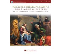 Favorite Christmas Carols For Classical Players With Online Audio Of Piano Accompaniments