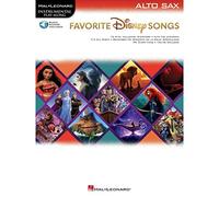 Favorite Disney Songs Instrumental Play-Along for Alto Sax - Book - G245z