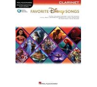 Favorite Disney Songs: Instrumental Play-Along for Clarinet [Paperback] NEUF