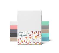Favorito Drap-housse pour matelas en jersey - 100% coton, Coton, Weiß, 180 x 200 - 200 x 200 cm