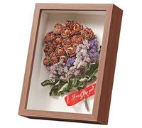 FAVORTALK Cadre boîte 15,2 x 10,2 cm Cadre boîte ombre 3D profond Cadres photo profonds Boîte d'affichage pour suspension murale ou bureau Cadres photo profonds pour artisanat anniversaire mariage