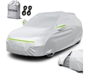 Favoto Bâche Voiture Exterieur Imperméable Coton Respirant pour SUV