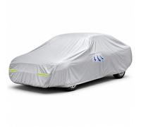 Favoto Bache Voiture Imperméable Extérieure, Protection Toutes Saisons Respirante Contre Pluie Soleil Neige, Bache Auto Universelle pour Berline (435-470 cm)