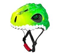 Favoto Casque de Vélo Enfant Léger - Casque Cartoon Réglable Respirant pour Garçons et Filles Protection Sécurité Skateboard Cyclisme Roller Sports Cyclisme S 50-54cm Vert