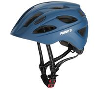 Favoto Casque de vélo pour Enfants - Casque de Cyclisme Respirant Bleu réglable pour garçons et Filles, Taille XS (46 à 48 cm)