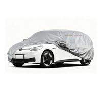 Favoto Housse Auto Imperméable 210D Oxford - Bâche de Voiture Anti-UV Coupe-Vent et Respirante avec Fermeture Éclair Latérale et Bandes Réfléchissantes Compatible Berlines 400-435cm