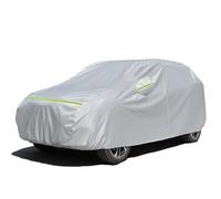Favoto Housse de Voiture Extérieure Imperméable - Bâche en PEVA+Coton Anti UV Vent Poussière avec Fermeture Éclair Compatible avec BMW X5 GLE Audi Q7 Cayenne Grand Cherokee pour SUV 485-510cm