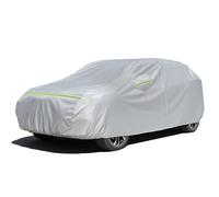 Favoto Housse de Voiture Extérieure Imperméable - Bâche en PEVA+Coton Anti UV Vent Poussière avec Fermeture Éclair Compatible avec Tiguan Allspace GLC Audi Q5 BMW X3 pour SUV 460-485cm