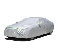 Favoto Housse de Voiture Extérieure Imperméable - Bâche en PEVA+Coton Anti UV Vent Poussière avec Fermeture Éclair Compatible avec Audi A3 Mercedes CLA Mazda 3 Opel Cascada pour Berlines 450-470cm