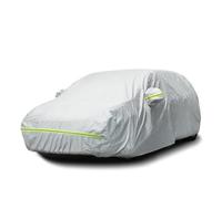 Favoto Housse de Voiture Extérieure Imperméable - Bâche en PEVA+Coton Anti UV Vent Poussière avec Fermeture Éclair pour Hayon 435cm-450cm