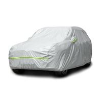Favoto Housse de Voiture Extérieure Imperméable - Bâche en PEVA+Coton Anti UV Vent Poussière avec Fermeture Éclair Compatible avec Mazda CX-3 Ford Puma pour SUV Jusqu'à 445cm