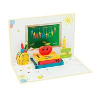 Favour Pop Up® - Carte pop-up 3D pour la rentrée des classes, une carte de vœux originale et conçue avec amour.