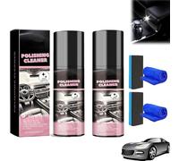 Favourcy Car Interior Protectant Spray,2025 New Polishing Cleaner Car Interiors,InteriorCleaner and Protectant,Polishing Cleaner CarsInterior,Interior All-Purpose Cars Cleaners for Rubber,Leather (2)