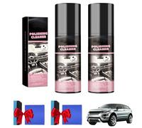 Favourcy Car Interior Protectant Spray, 2025 New Polishing Cleaner, for Leather, Plastic, and Rubber Car Interior (2pc)