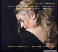 Favre-Kahn Laure - Tchaikovski : Concerto pour piano n°1 ; Chopin : Concerto pour piano n°2