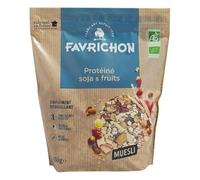 FAVRICHON - Muesli bien-être protéiné 450g - Vente à l'unité - meilleure offre