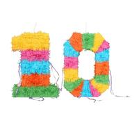 Fax Potato Fax Pommes de Terre Pinata Set avec Stick & Blindfold - 10ème Anniversaire/Anniversaire - Arc-en-