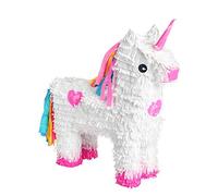 Fax Potato Pinata Licorne en Carton - L43cm x P13cm x H55cm - Blanc