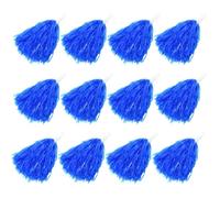 Faxco Lot de 12 pompons de pom-pom girl en plastique
