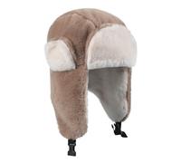 Faxianther Bonnet Hiver en Polaire pour Enfants 3-10 Ans Chapka Bonnet Aviateur Chapeau Chaud pour Vélo Ski Snowboard Cyclisme