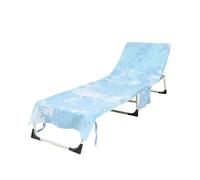 Faxianther Housse de Chaise de Plage 75 x 215 cm Serviette de Transat Plage Pliable pour Bains de Soleil