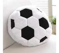 Faxianther Oreiller de Coussin en Forme de Football Basketball Rugby Coussin Décoratif en Peluche Cadeau d'anniversaire pour Petit Ami et Fans