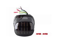 faxiulan Feu Arrière Moto Feu arrière LED fumé pour moto feu stop pour Dyna pour Low Rider S FXDL FXLR pour Softail M8 pour Heritage Cl&assic 1999-2017