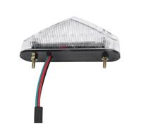 faxiulan Feu Arrière Moto Phare de voiture 26 cm, blanc, rouge, noir, feu arrière, stop, clignotants DRL pour motos cross