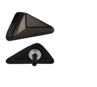 faxiulan Indicateurs Tournage Moto Clignotant de moto, 2 pièces, indicateur triangulaire universel, lumière clignotante intégrée