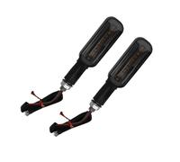 faxiulan Indicateurs Tournage Moto Clignotants de moto, feux position latéraux universels, arrière DRL, indicateur clignotant, accessoires