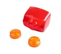 faxiulan Indicateurs Tournage Moto Pour Dio50 pour Giorno pour AF24 moto Scooter feu stop arrière lentille couvercle en verre de clignotant