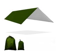 Fay Bless Bâche Anti-Pluie, 3x3m, Tarp Camping Léger Portable pour Hamac, Imperméable Protection Contre Pluie Soleil Anti-UV, pour lRandonnée, Extérieures, Pique Nique