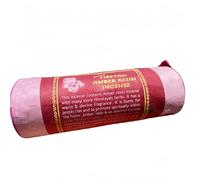 Fay Bless Bâtons d'encens tibétains faits main - 2 pièces d'encens naturel à base de plantes népalaises de la ligne herbacée, bâtonnets courts (11,5 cm) - Méditation, Yoga, Relaxation (parfum ambre)