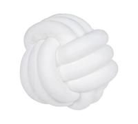Fay Bless Coussin Rond en Velours Décoratif en Forme de Boule - Coussin Souple pour Canapé, Lit, Sol ou Salon - Coussin Accent en Peluche Noué à la Main pour un Style Intérieur, Design Minimaliste