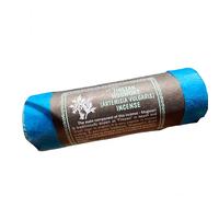 Fay Bless Lot de 2 bâtons d'encens tibétains faits à la main - Ligne naturelle népalaise - Bâtons courts (11,5 cm) - Méditation, yoga, relaxation (armoise)