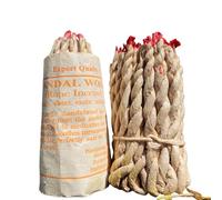 Fay Bless Lot de 2 paquets d'encens en corde fait main du Népal (bois de santal)