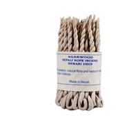 Fay Bless Lot de 2 paquets d'encens en corde faits main du Népal (Agarwood)