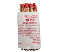 Fay Bless Lot de 2 paquets d'encens en corde faits main du Népal (rose)