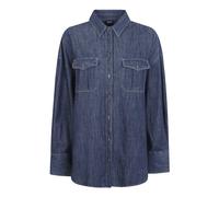 Fay - Camicia Jeans - Femme - Blouses et Chemises - Bleu - Taille: 36 FR