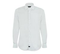 Fay - Chemise à col français stretch - Homme - Chemises - Blanc - Taille: 2XL