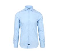 Fay - Chemise Classique à Manches Longues - Homme - Chemises - Bleu - Taille: XL