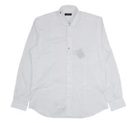 Fay - Chemise Stretch Popeline - Homme - Chemises - Blanc - Taille: 3XL
