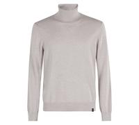 Fay - Chrome Col Haut Pull Manches Longues - Homme - Pulls - Gris - Taille: XL
