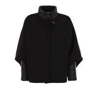 Fay - Mantella 3 en 1 Double-face en Lana e Cashmere - Femme - Vestes - Noir - Taille: 40 FR