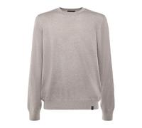 Fay - Pull Ras du Cou en Maille Côtelée - Homme - Pulls - Beige - Taille: XL