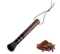 FAYAHAR Pinceaux Machine à Expresso, Brosse à Café avec Cordon, Brosse Barista, Ergonomique en Bois et Poils Robustes, Brosses de Nettoyage pour Moulin à Cafe ou Porte-Filtre