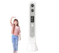 fayarrd Altimètre ultrasonique - Appareil de mesure numérique compact pour le de la croissance pour et les filles - Facile à transporter - Avec fonction de mesure rapide pour, Blanc., Voir
